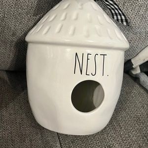 Rae Dunn bird house
